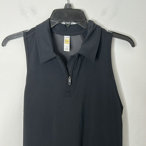 Lole Collared Sleeveless Mesh Detail Athletic Dress - Picture 3 of 5